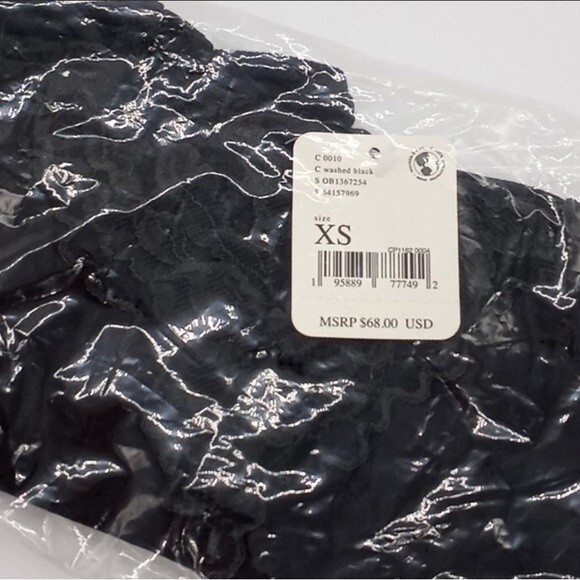 NWT Free People Perfect Pima Bodysuit. Washed Black. Small - Picture 8 of 15